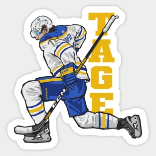 Tage Thompson Buffalo Hockey Sticker